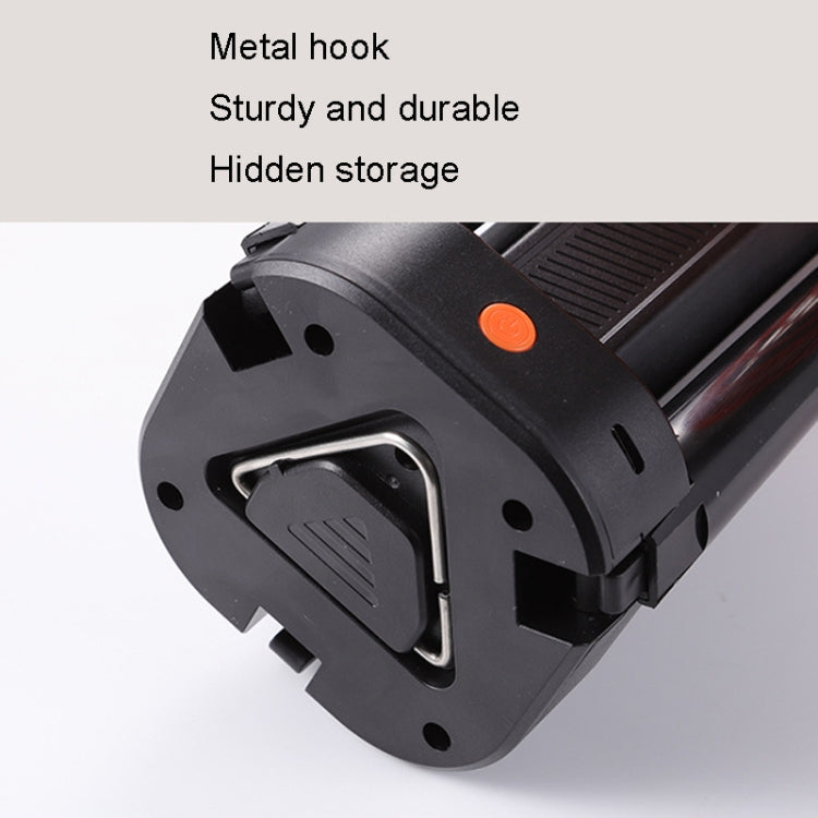 Outdoor Camping USB Charging Fan Tent Swing Head Fan With Tripod LED Light(Black) | Stornfield