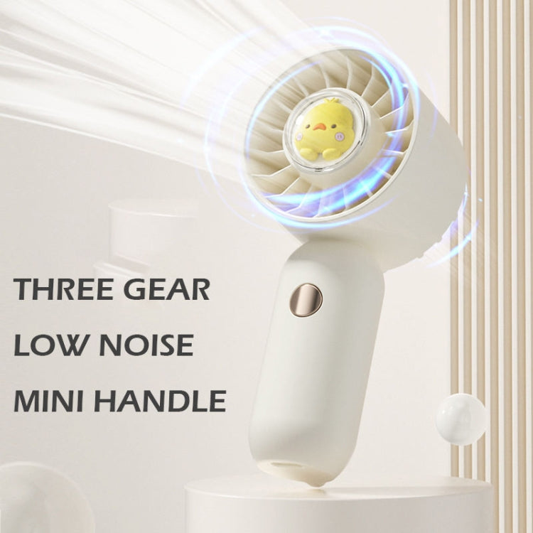 Hand Holds Small Fan Portable Mini Pocket Fan, Style: Blue Duck | Stornfield