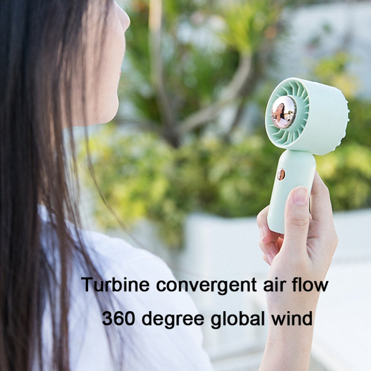 Hand Holds Small Fan Portable Mini Pocket Fan, Style: Blue Duck | Stornfield