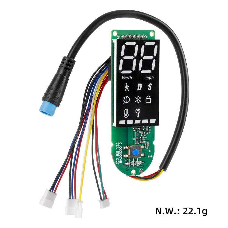 Stornfield | For Xiaomi Electric Scooter Pro/Pro 2/1S Four-Wire Double Brake Bluetooth Board Set, Specification: Board Only