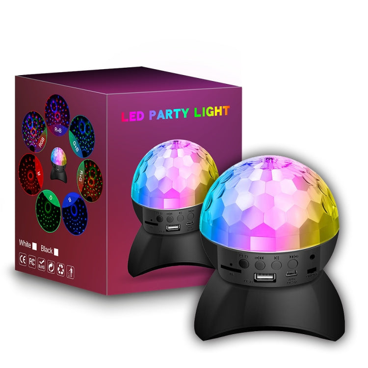 Stornfield | Magic Ball LED Ambient Lights for Home, Sound-Activated Light Balls, Black Charging Model (RGB Colorful 5W)