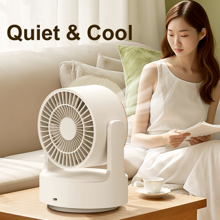 3 In 1 Multifunctional Desktop Fan with LED Light Cosmetic Mirror USB Plug Non-Oscillating | Stornfield