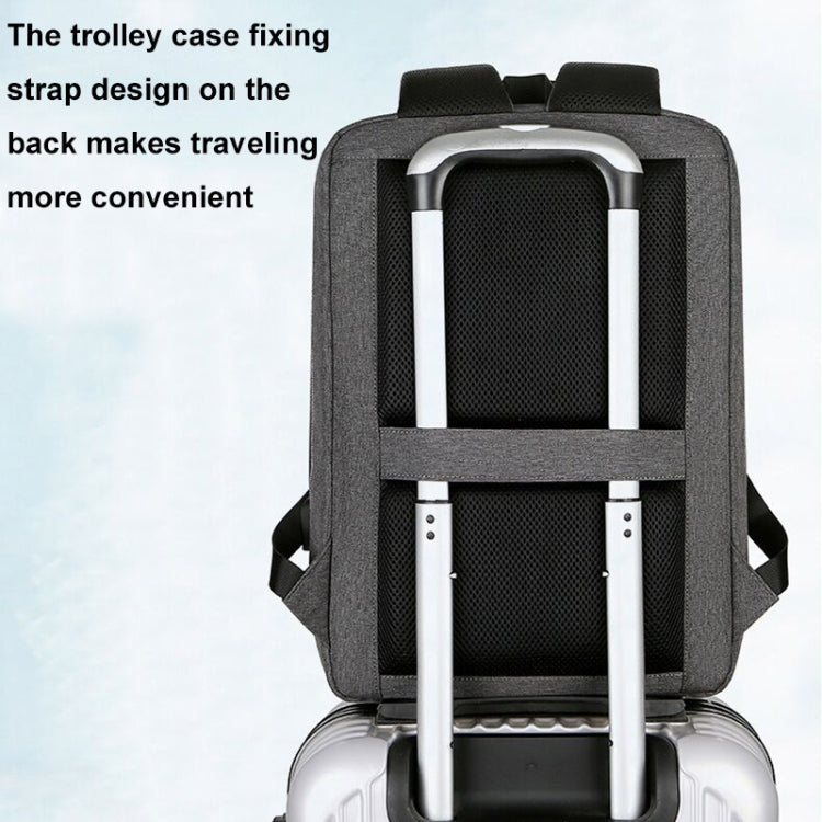 Stornfield | Multifunctional Waterproof Sporty 15-inch Laptop Business Backpack with USB Port (Black)