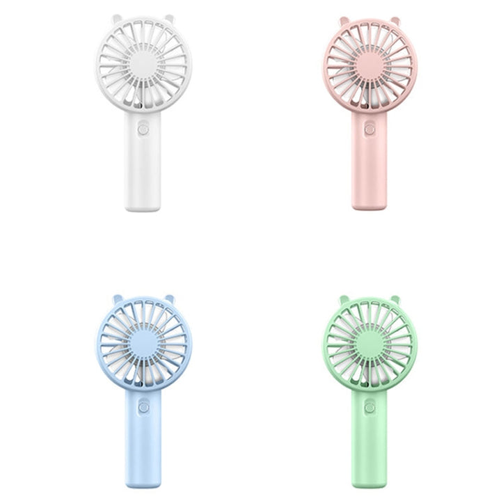 Mini USB Handheld Fan Rechargeable Portable Desktop Phone Holder(Green) | Stornfield