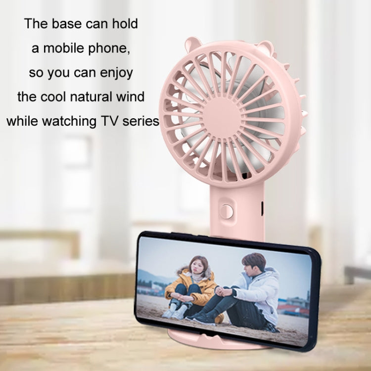 Mini USB Handheld Fan Rechargeable Portable Desktop Phone Holder(Green) | Stornfield
