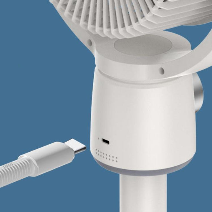 Air Circulation Fan Turbo Light Convection Standing Fan Remote Control Timer Floor Fan, Style: USB Plug | Stornfield