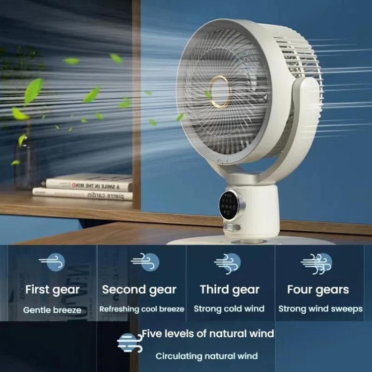 Air Circulation Fan Turbo Light Convection Standing Fan Remote Control Timer Floor Fan, Style: USB Plug | Stornfield