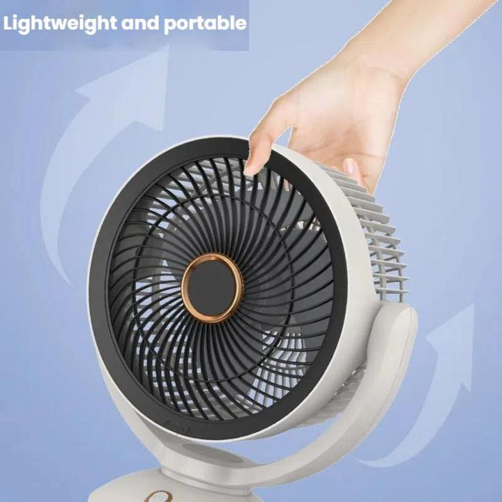 USB Air Circulation Fan Office Desktop Small Fan, Style: Rechargeable | Stornfield