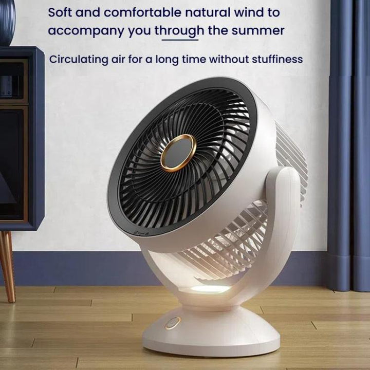 USB Air Circulation Fan Office Desktop Small Fan, Style: Rechargeable | Stornfield
