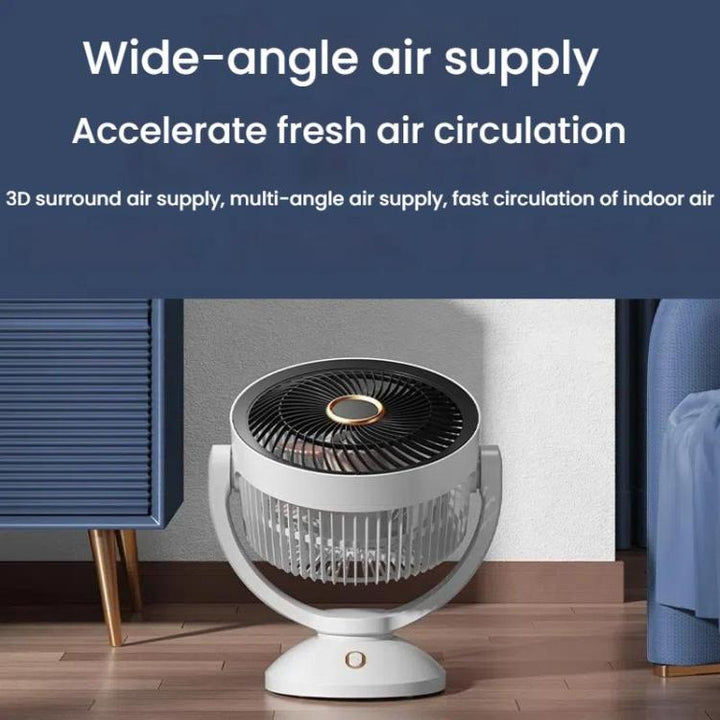 USB Air Circulation Fan Office Desktop Small Fan, Style: Rechargeable | Stornfield