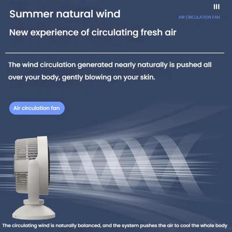 USB Air Circulation Fan Office Desktop Small Fan, Style: Rechargeable | Stornfield