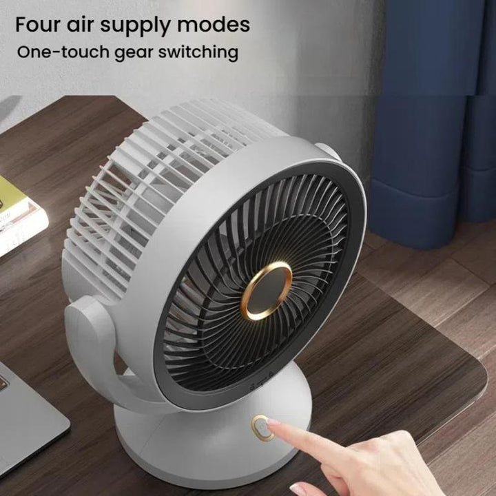 USB Air Circulation Fan Office Desktop Small Fan, Style: Rechargeable | Stornfield