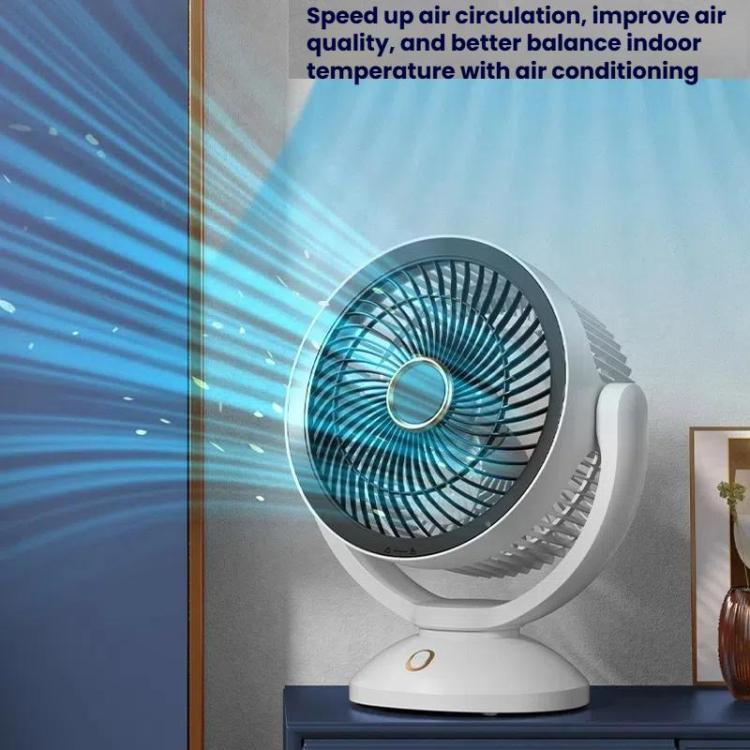 USB Air Circulation Fan Office Desktop Small Fan, Style: Rechargeable | Stornfield