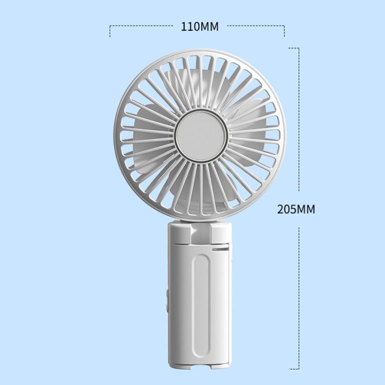 Folding Hanging Umbrella Fan USB Handheld Portable Umbrella Clip Fan Compact Desktop Fan(Black) | Stornfield