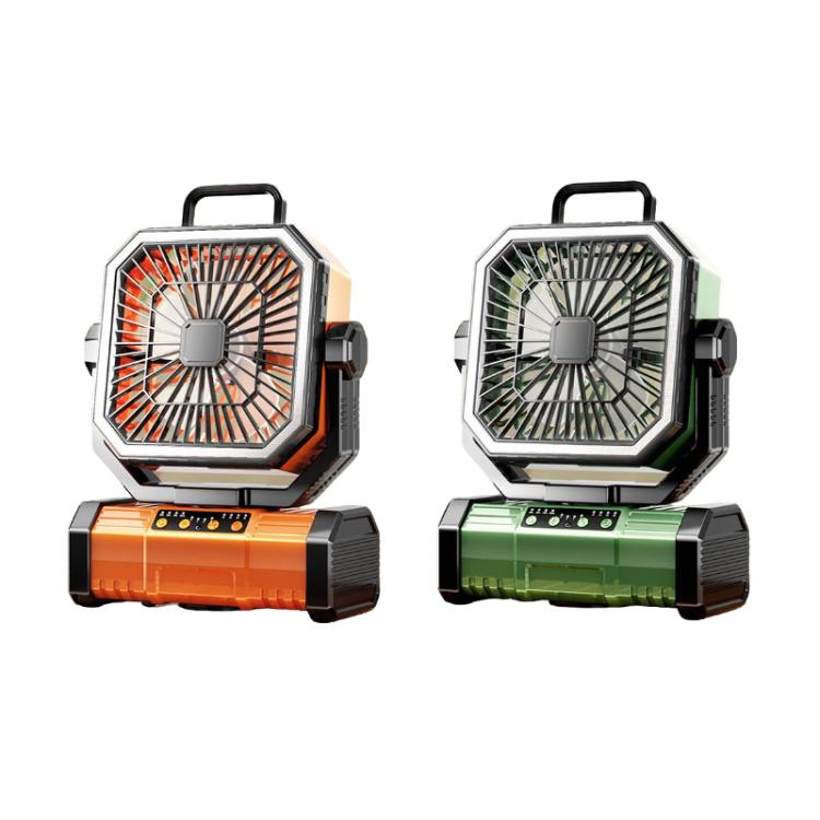 Remote Control USB Oscillating Fan Portable Light For Camping(Green) | Stornfield