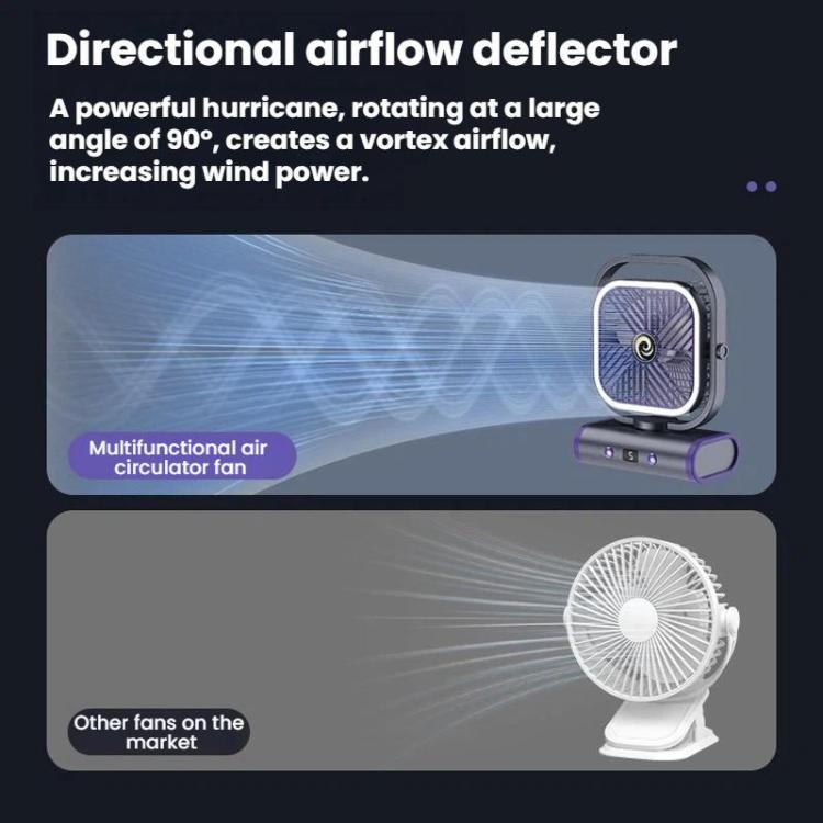 Desktop Mini Office Silent USB Wall-Mounted Fan, Color: Gray Plug-in | Stornfield