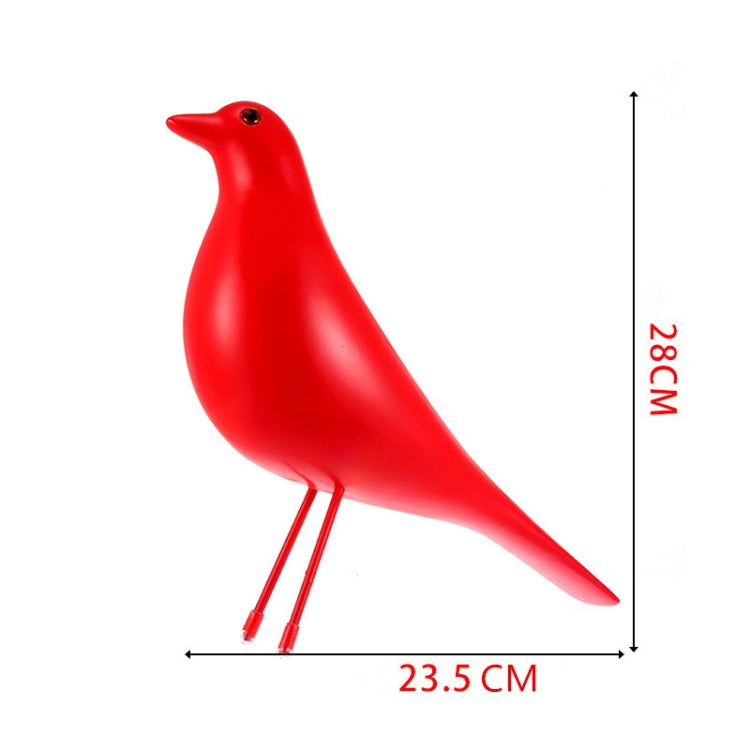 Stornfield | Resin Bird Figurine Home Decor Accessories Desktop Ornaments (Black)