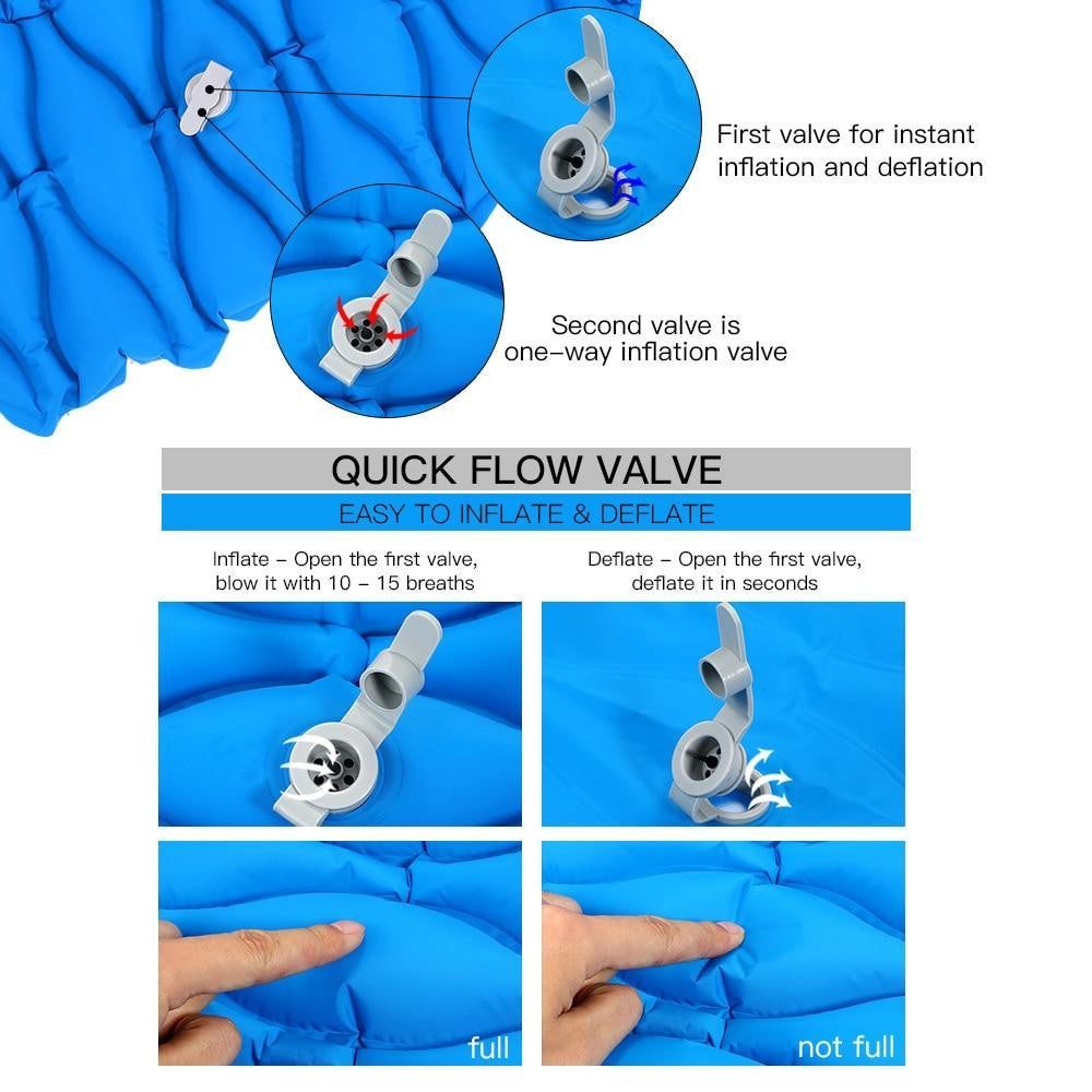 Outdoor Inflatable Sleeping Pad | Stornfield