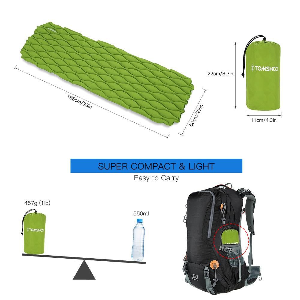 Outdoor Inflatable Sleeping Pad | Stornfield