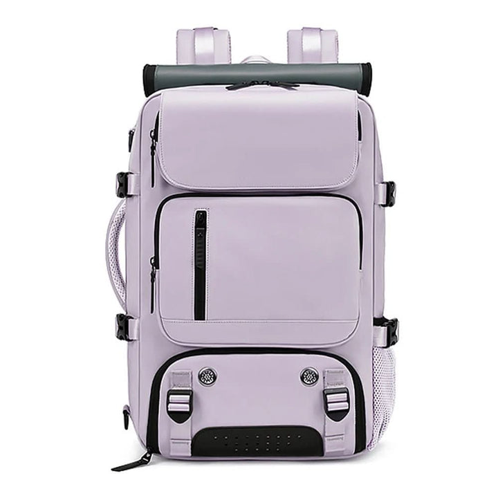 Stornfield | Travel backpack with USB connection, shoe compartment & anti-theft compartment