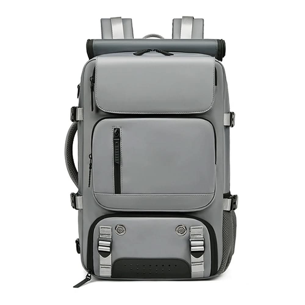Stornfield | Travel backpack with USB connection, shoe compartment & anti-theft compartment