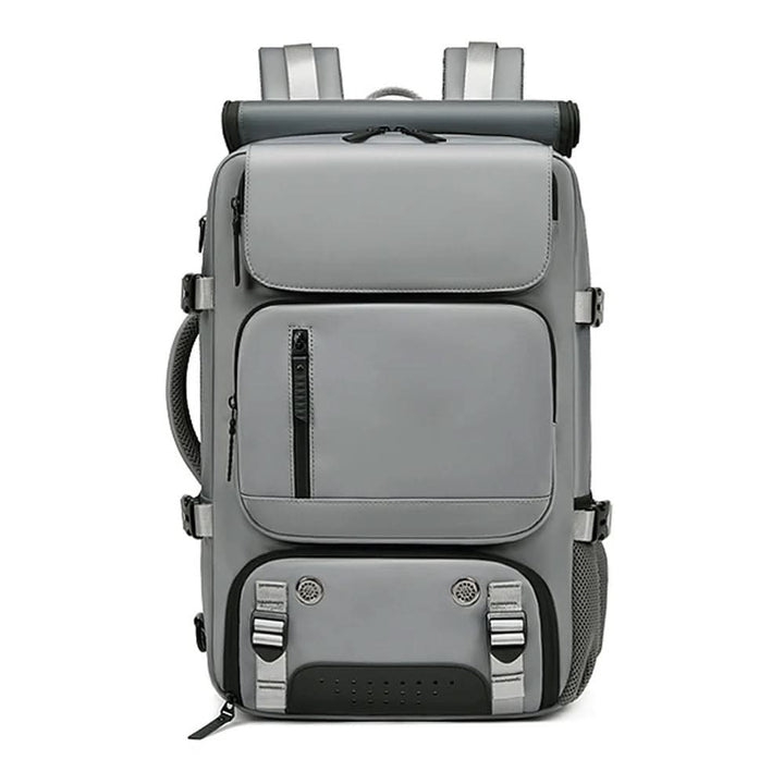 Stornfield | Travel backpack with USB connection, shoe compartment & anti-theft compartment