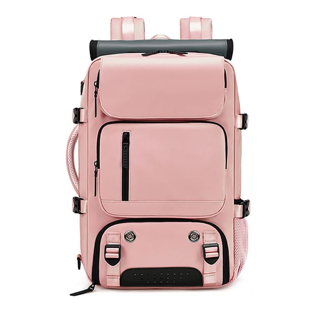 Stornfield | Travel backpack with USB connection, shoe compartment & anti-theft compartment