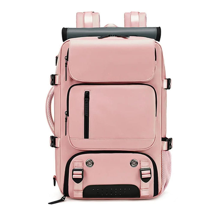 Stornfield | Travel backpack with USB connection, shoe compartment & anti-theft compartment