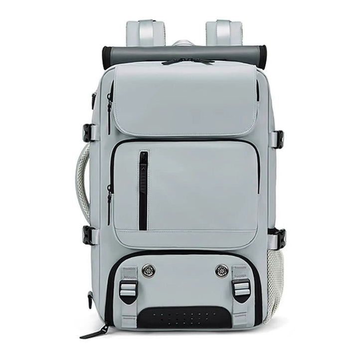 Stornfield | Travel backpack with USB connection, shoe compartment & anti-theft compartment