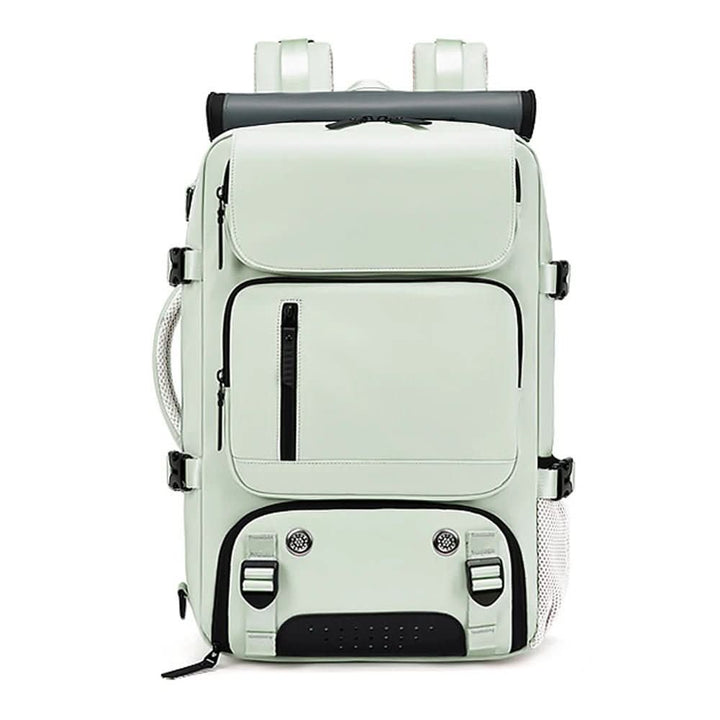 Stornfield | Travel backpack with USB connection, shoe compartment & anti-theft compartment