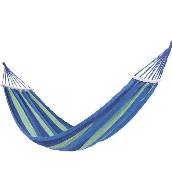 Hammock - by Camping Hammock (blue striped) | Stornfield