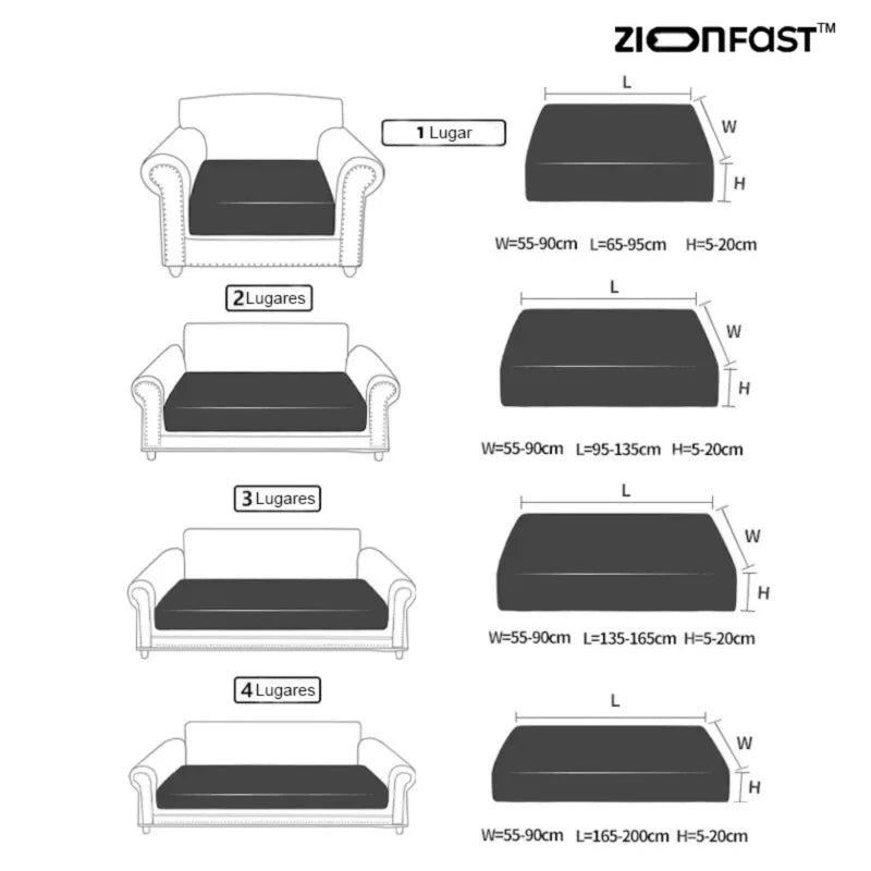 Stornfield | Waterproof Stretch Sofa Cover - Zion™