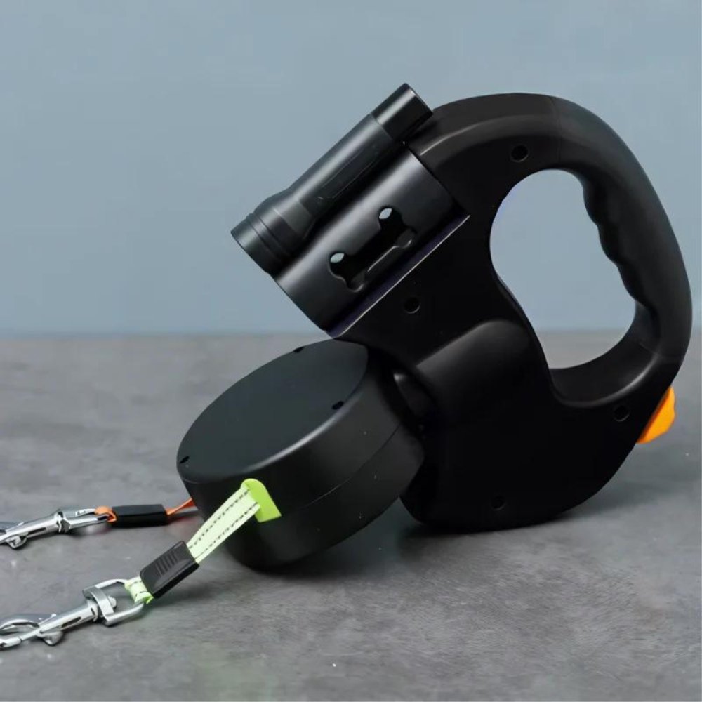 TangleFree Double Dog Leash – Tangle-Free Leash for Easy Walking with Two Dogs | Stornfield