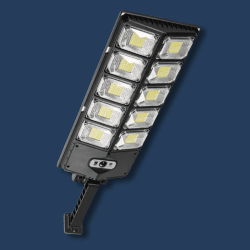 PowerBright Solar Outdoor Lamp 3000W – Wall or Pole Mounting IP65 | Stornfield