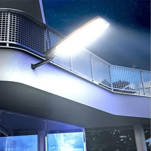 PowerBright Solar Outdoor Lamp 3000W – Wall or Post Mounting IP65 | Stornfield
