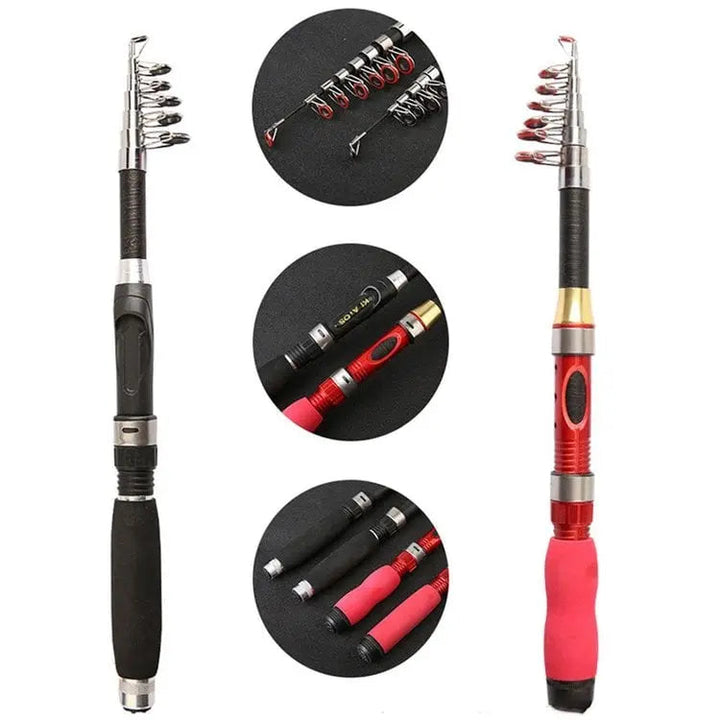 Stornfield | Telescopic Fishing Rod – Compact & easy to transport
