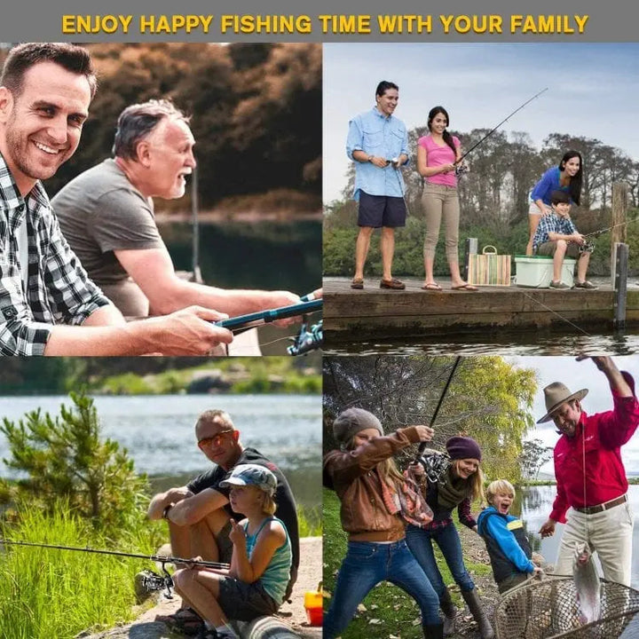 Stornfield | Telescopic Fishing Rod – Compact & easy to transport