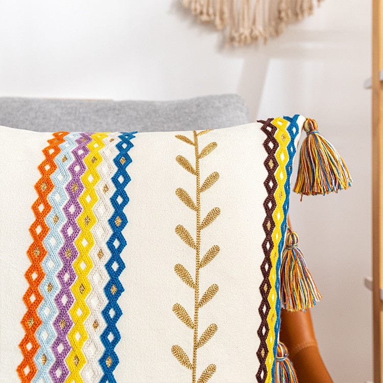 Textured Tassel Pillowcase | Stornfield