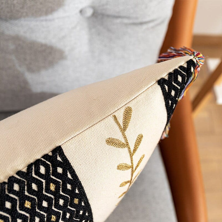 Textured Tassel Pillowcase | Stornfield