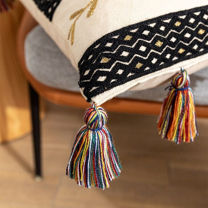 Textured Tassel Pillowcase | Stornfield