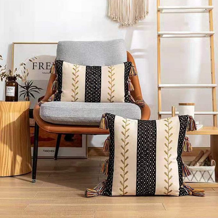 Textured Tassel Pillowcase | Stornfield