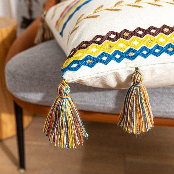 Textured Tassel Pillowcase | Stornfield
