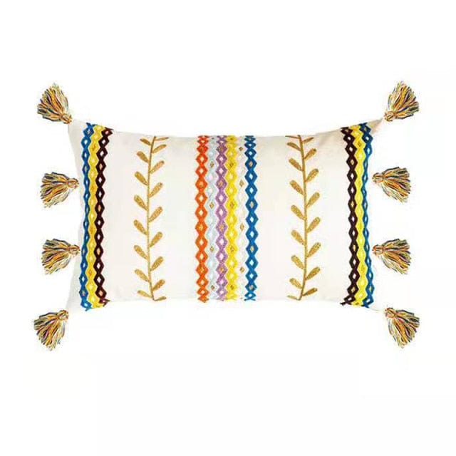 Textured Tassel Pillowcase | Stornfield