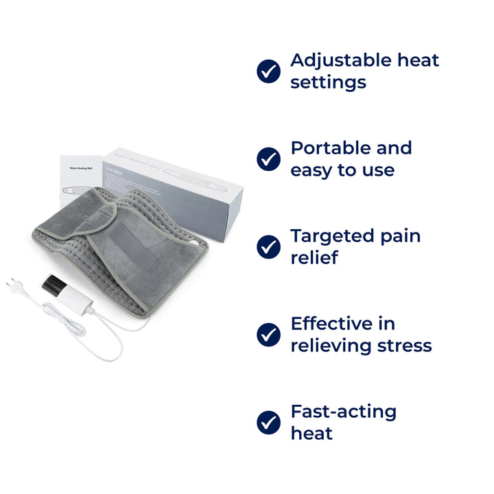 ThermaEase | Portable Heating Pad – Adjustable Heat – Targeted Relief for Muscle and Joint Pain – Cramps – Stress Stornfield