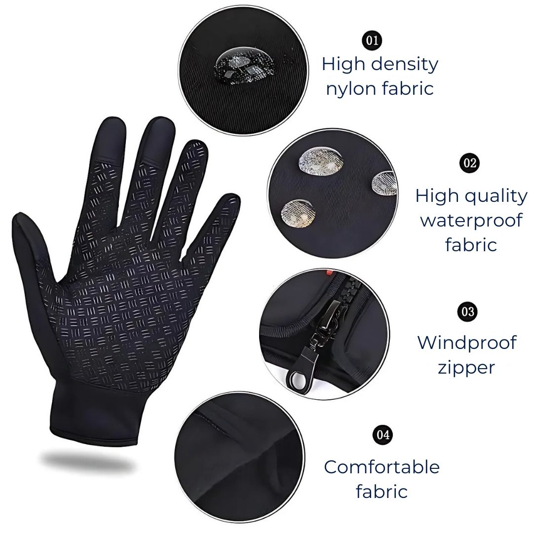 ThermaGear Heated Gloves for Men and Women | Heated Gloves - Insulated Gloves - Touchscreen and Waterproof Gloves Stornfield