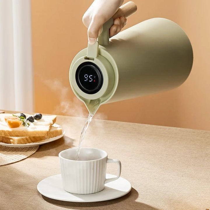 Thermal pitcher with temperature display 1 L | Stornfield
