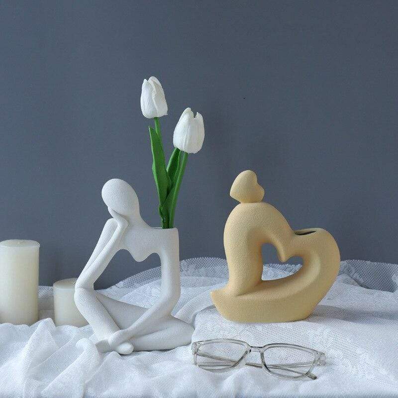 Thinking Man Art Vases Stornfield