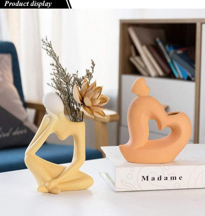 Thinking Man Art Vases Stornfield