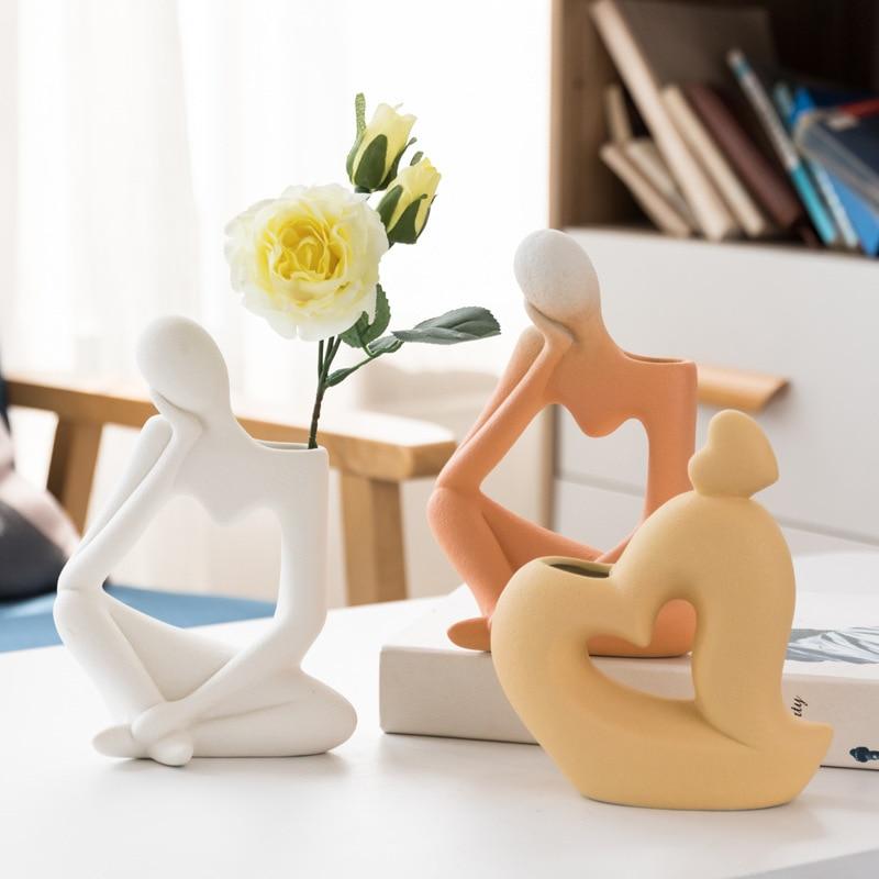 Thinking Man Art Vases Stornfield