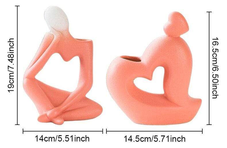 Thinking Man Art Vases Stornfield
